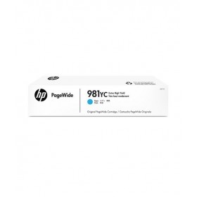 HP L0R17YC Ekstra Yüksek Kapasite Cyan Taahhütlü PageWide Kartuş (981YC)