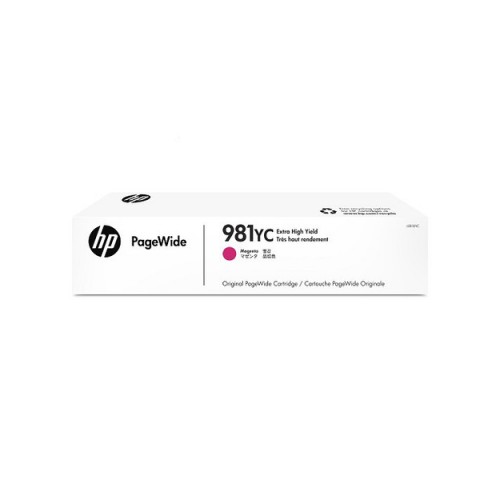 HP L0R18YC Eksta Yüksek Kapasite Magenta Taahhütlü PageWide Kartuş (981YC)