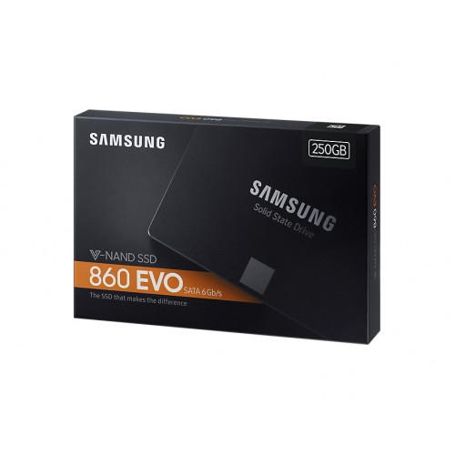 250 GB SAMSUNG 860 EVO MZ-76E250BW SSD