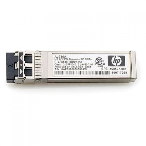 HP-E HP 8GB SHORTWAVE B-SERIES FC SFP+ 1 PACK AJ716B