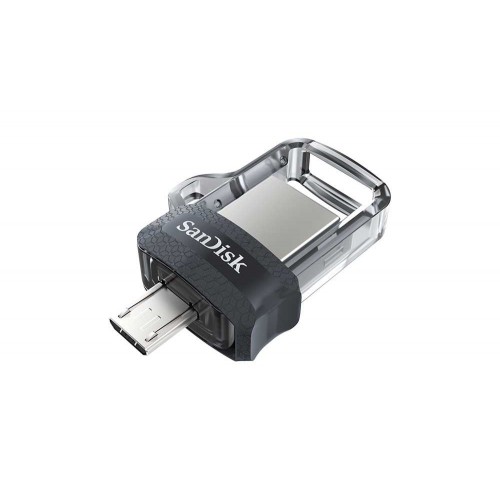 SANDISK 128GB Ultra Android Dual Drive USB3.0 Siyah USB Bellek SDDD3-128G-G46