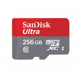 SANDISK 256 GB Ultra 95 MB Class 10 UHS-I Micro SD SDSQUNI-256G-GN6MA