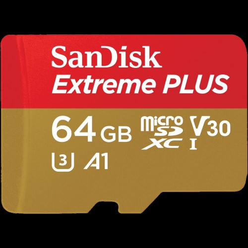 SANDISK 64 GB Extreme 95 MB Class 10 Micro SD SDSQXBG-064G-GN6MA