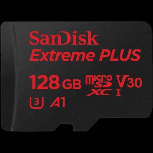 SANDISK 128 GB Extreme Plus 100 MB Class 10 Micro SD SDSQXBG-128G-GN6MA