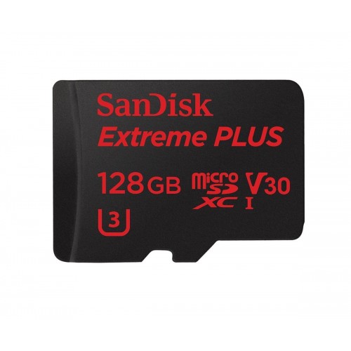 SANDISK 128 GB Extreme Plus 95 MB Class 10 Micro SD SDSQXWG-128G-GN6MA