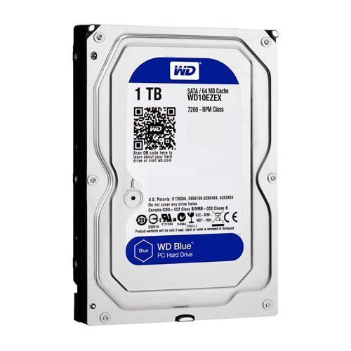 WD 1TB 3.5" 7200RPM Sata3 64MB Blue Dahili Masaüstü HardDisk WD10EZEX