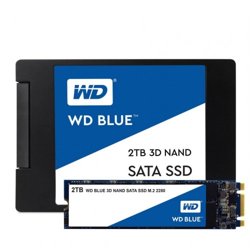 WD 500GB WD Blue Sata3 560/530 Flash SSD WDS500G2B0B