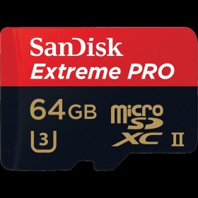 SANDISK 64 GB Extreme Pro 275 MB Class 10 UHS Micro HD SDSQXPJ-064G-GN6M3