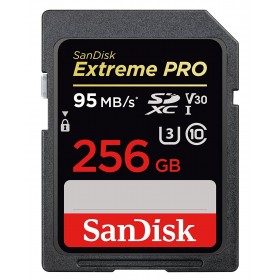 SANDISK 256 GB Extreme Pro SDHC 95 MB Class 10 SD-MMC Kart SDSDXXG-256G-GN4IN