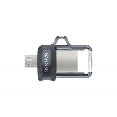 SANDISK 64GB Ultra Android Dual Drive USB3.0 Siyah USB Bellek SDDD3-064G-G46