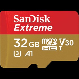 SANDISK 32 GB Extreme 100 MB Class 10 Micro SD SDSQXAF-032G-GN6AA