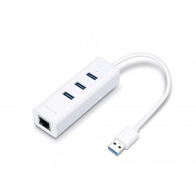 TP-LINK USB 3.0 3 Port Hub ve Ethernet Adaptör Çoklayıcı UE330