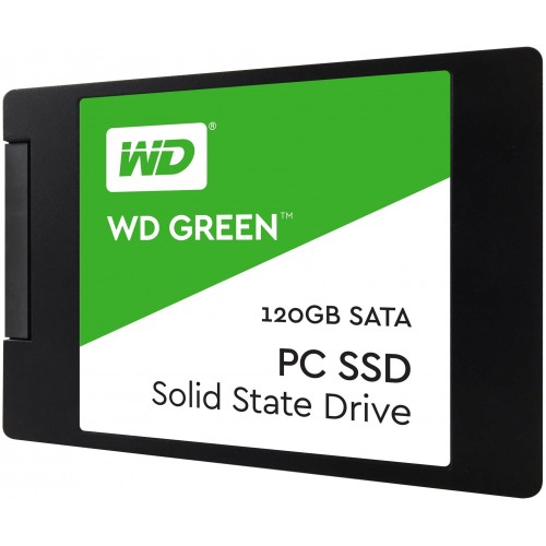 120GB WD GREEN 3D NAND 2.5 545/465MBs WDS120G2G0A SSD