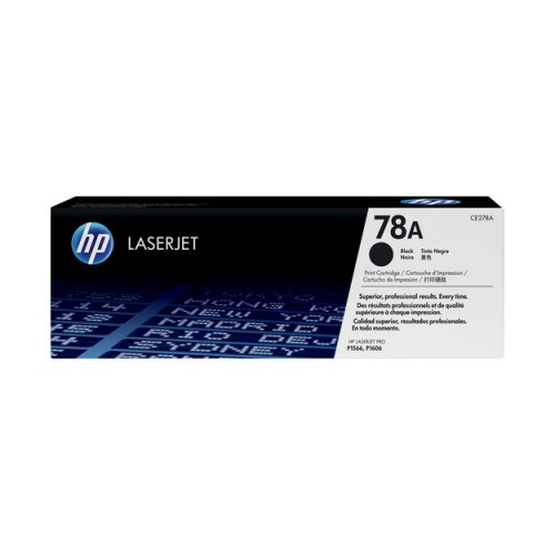 HP CE278A Black Toner Kartuş (78A)