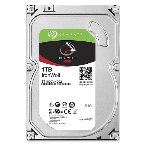 1TB SEAGATE IRONWOLF 5900RPM 64MB NAS ST1000VN002