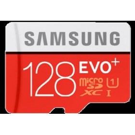 SAMSUNG 128GB Evo Plus 100MB Class 10 UHS I Micro SD MB-MC128GA-TR