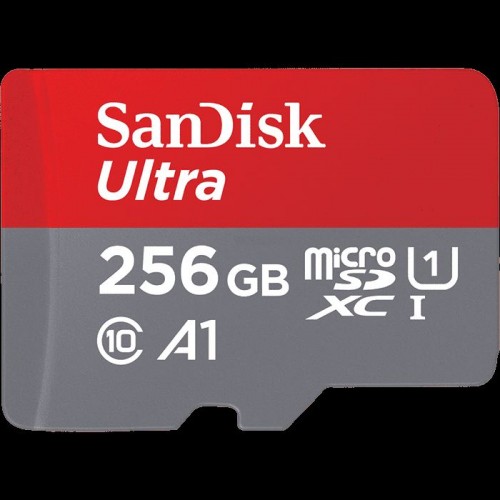 SANDISK 256 GB Ultra 100 MB Class 10 UHS-I Micro SD SDSQUAR-256G-GN6MA