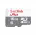 SANDISK 16 GB Ultra 80 MB Class 10 UHS-I Micro SD SDSQUNS-016G-GN3MN