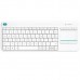 LOGITECH K400 Plus Kablosuz Touchpad Beyaz Klavye 920-007150