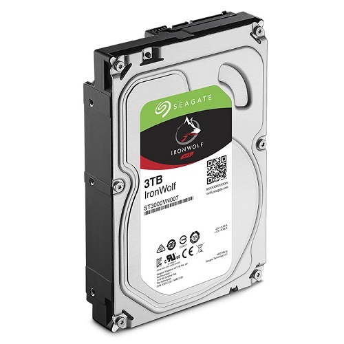 3TB SEAGATE IRONWOLF 5900RPM 64MB NAS ST3000VN007
