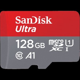 SANDISK 128 GB Ultra 100 MB Class 10 UHS-I Micro SD SDSQUAR-128G-GN6MA