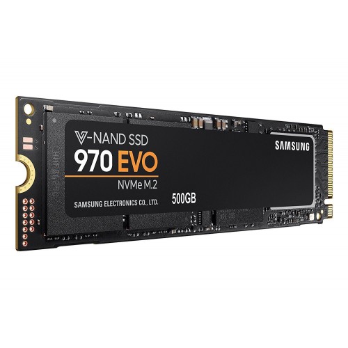 SAMSUNG 500GB 970 Evo PClE 3400/2300 Flash SSD MZ-V7E500BW