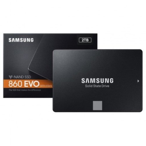SAMSUNG 2TB 860 Evo Sata3 550/520 Flash SSD MZ-76E2T0BW