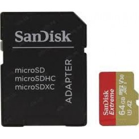 SANDISK 64GB Extreme 100MB Class 10 Micro SD SDSQXA2-064G-GN6MA