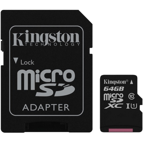 64 GB MICRO SD CL10 SDCS/64GB KINGSTON