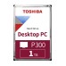 1TB TOSHIBA 3.5  P300 SATA 7200 RPM 64MB (HDWD110UZSVA)