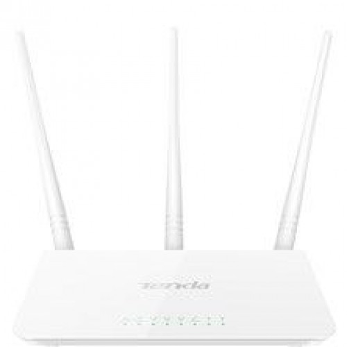 TENDA 4Port WiFi-N 300Mbps Router 3 Anten F3