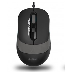 A4 TECH FM10 Kablolu USB Optik 1600DPI Siyah Gri Mouse FM10-GRI