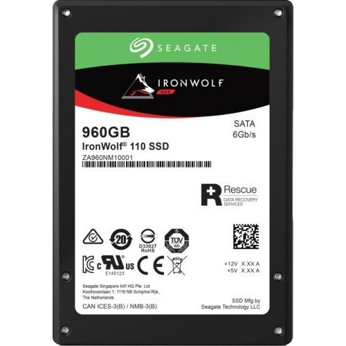 960GB SEAGATE 2.5" IRONWOLF 110 NAS SSD ZA960NM10011
