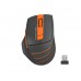 A4 TECH A4 TECH FG30 Siyah/Turuncu Optik Nano Kablosuz Mouse-2000 DPI FG30-TURUNCU