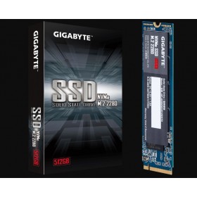GIGABYTE 512GB M.2 PCle  1700-1500MB/s Flash SSD GP-GSM2NE3512GNTD