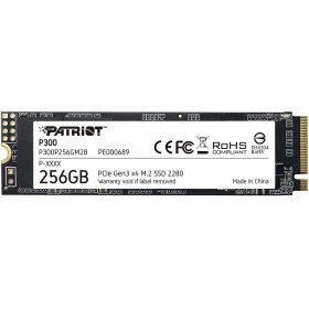 PATRIOT 256GB P300 M.2 2280 PCIE Gen3 x 4 1700MBS/1100MBS Flash SSD P300P256GM28