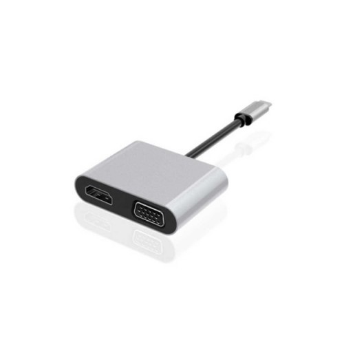 Dexim Premium 4 in 1 USB-C Hub for iPad Pro,Macbook,PC,Laptop