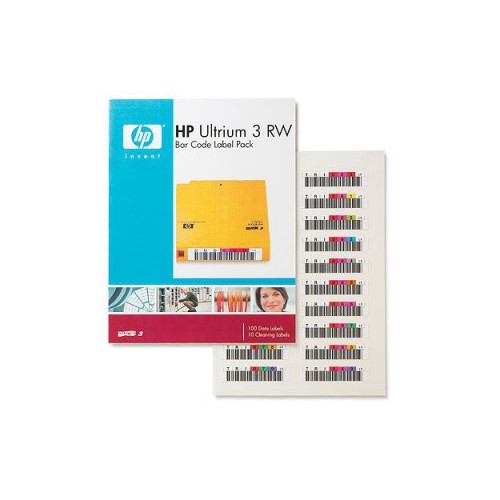 HPE Q2007A LTO3 Bakod Etiketi 100lü Paket