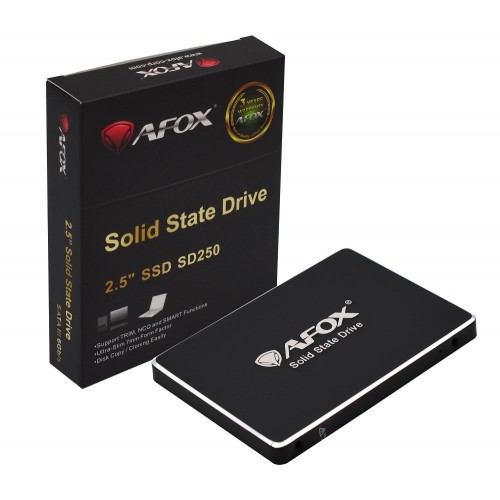 AFOX SSD 256GB 2.5 560-480MB/S  SATA3 SD250-256GN