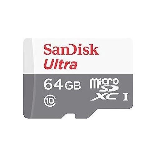 SANDISK 64GB GB Ultra mSDXC 100MB/s Class 10 UHS-I Micro SD Kart SDSQUNR-064G-GN3MN