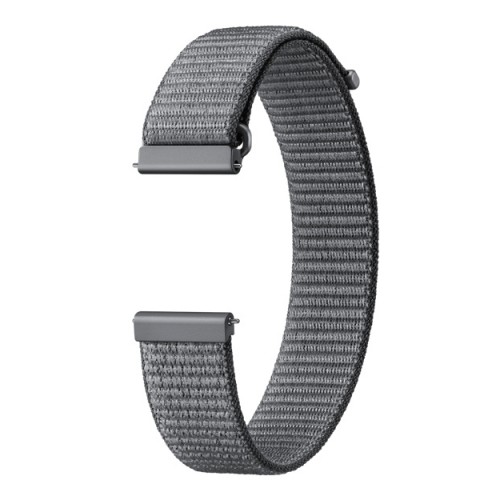 Samsung Galaxy Watch 4 & Watch 5 Kumaş Kordon (20mm, S/M) - Gri
