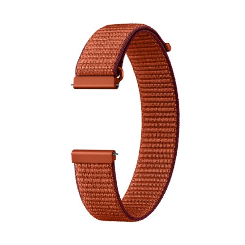 Samsung Galaxy Watch 4 & Watch 5 Kumaş Kordon (20mm, S/M) - Kırmızı