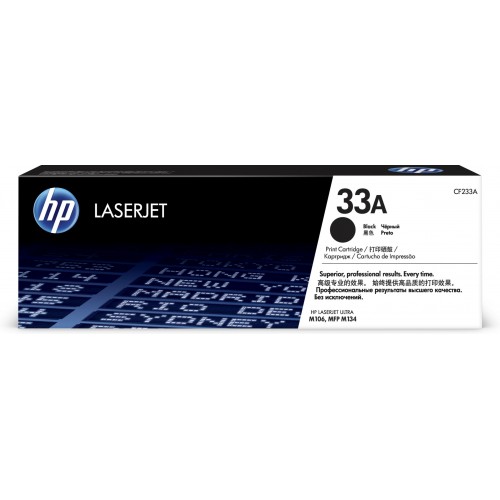 HP No 33A Siyah 2300 Sayfa Lazer Toner CF233A
