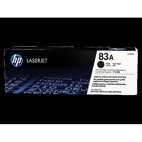HP No 83A Siyah 1500 Sayfa Lazer Toner CF283A