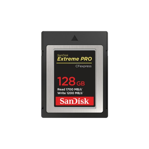 SanDisk Extreme PRO CFexpress Card Type B, 128GB, 1700MB/s Read, 1200MB/s Write