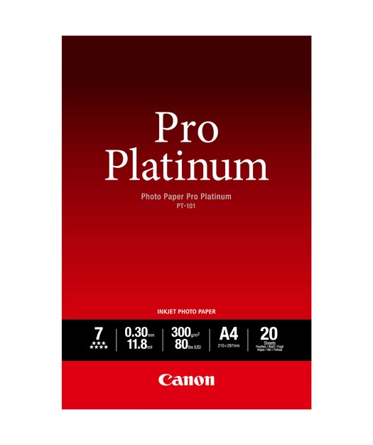 Canon%20PT-101%20Pro%20Platinum%20Photo%20Paper%20A4%20-%2020%20Sheets%202768B016