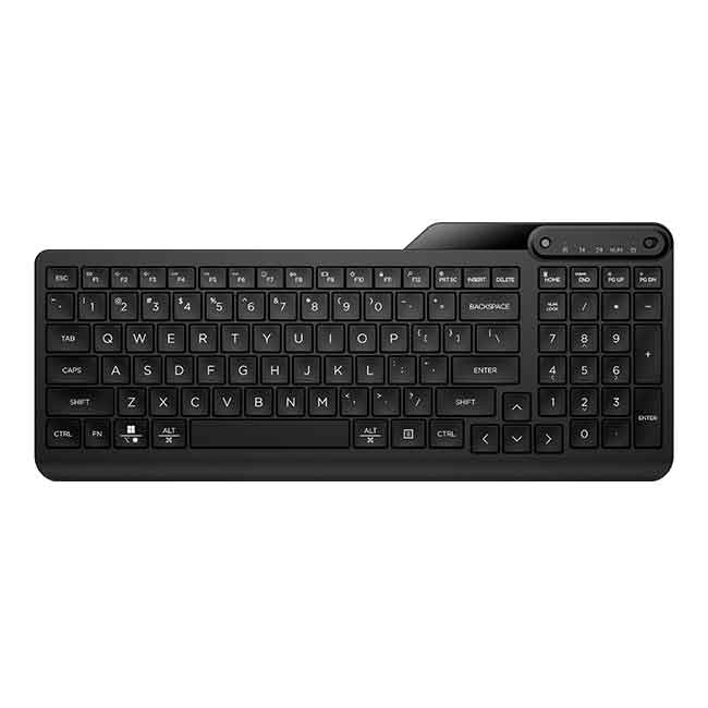 HP%207N7B9AA%20475%20Çift%20Mod%20Kablosuz%20Klavye%20Siyah