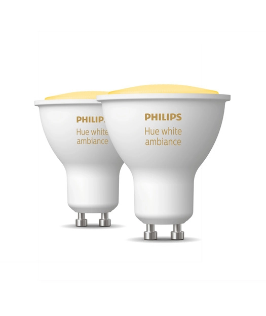 Philips%20Hue%20Beyaz%20Ambiyans%20Akıllı%20Spot%20Ampul%202’li%20Ekopaket%20GU10%20Bluetooth%20Özellikli
