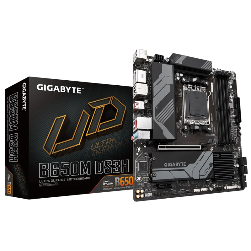 GIGABYTE%20B650M%20DS3H%20DDR5%206400MHZ(OC)%20M.2%20mATX%20AM5