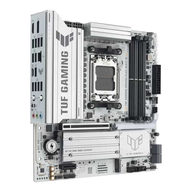 ASUS%20TUF%20GAMING%20B850M-PLUS%20WIFI7%20AMD ANAKART%20BEYAZ